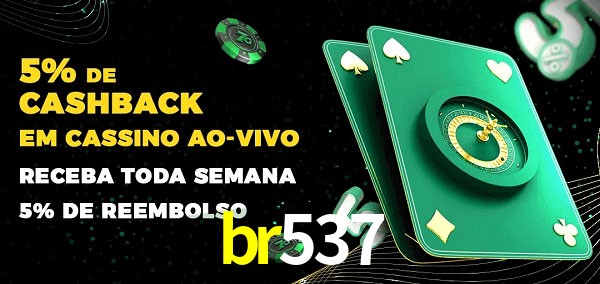 Promoções do cassino ao Vivo br537